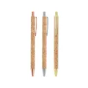 06039 Caneta de Metal e Cortiça