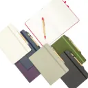 08290 Caderneta Fibra de Arroz com Caneta